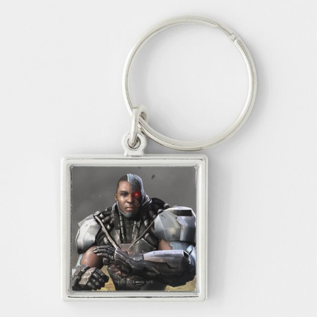 Cyborg Key Ring (Front)