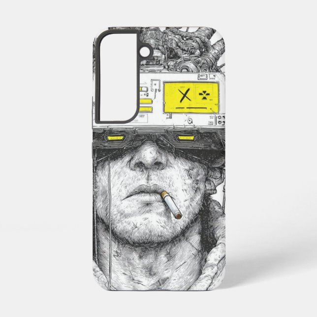 cyborg phone case (Back)