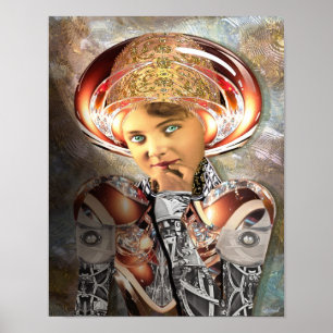 Cyborg Shayle Print