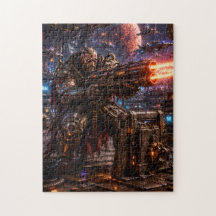 Cyborg Space Pirate — Heavy Gunner