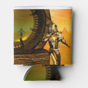 CYBORG TITAN,DESERT HYPERION Science Fiction Scifi Can Cooler
