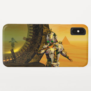 CYBORG TITAN,DESERT HYPERION Science Fiction Scifi iPhone XS Max Case