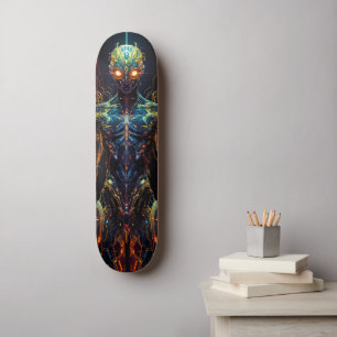 Cyborg Warrior Skateboard