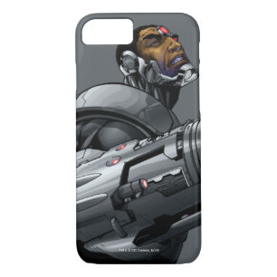 Cyborg & Weapon Bust 2 iPhone 8/7 Case