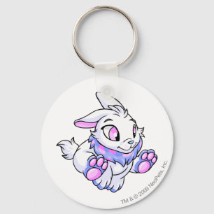 Cybunny Blue Key Ring