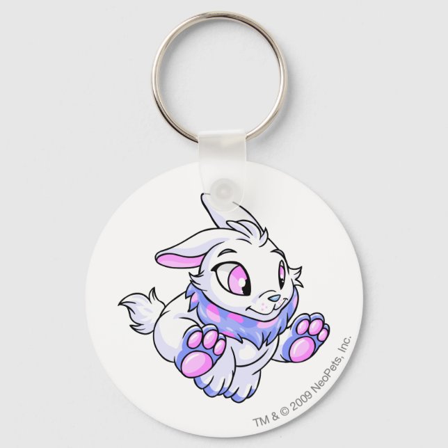 Cybunny Blue Key Ring (Front)