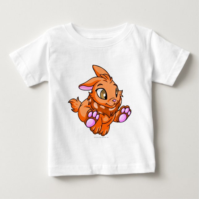 Cybunny Orange Baby T-Shirt (Front)