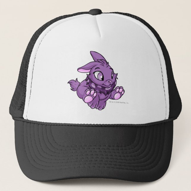 Cybunny Purple Trucker Hat (Front)
