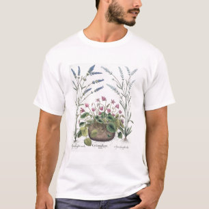 Cyclamen and Lavender: 1.Cyclamen Romanum; 2.Spica T-Shirt