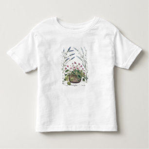 Cyclamen and Lavender: 1.Cyclamen Romanum; 2.Spica Toddler T-Shirt