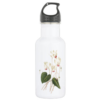cyclamen(Cyclamen sp.) by Redouté 532 Ml Water Bottle