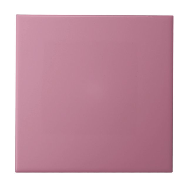 Cyclamen Petals Pink Square Kitchen and Bathroom Ceramic Tile (Front)
