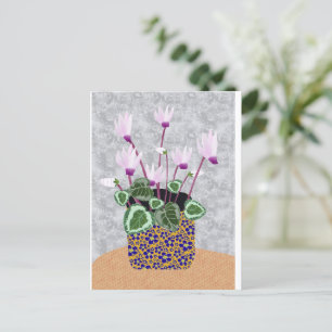 Cyclamen Postcard