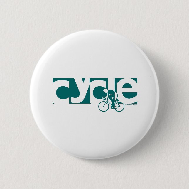 Cycle 6 Cm Round Badge (Front)