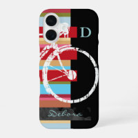 cycle/cycling & stripes personalized