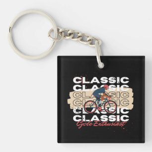 Cycle enthusiast key ring