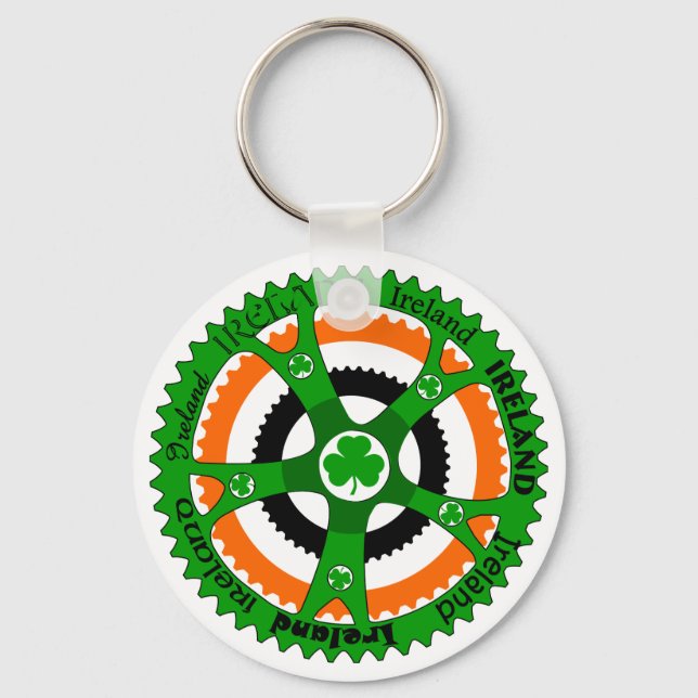 Cycle Ireland Key Ring (Front)