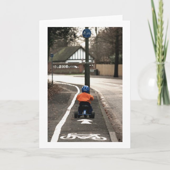 Cycle lane card (Front)