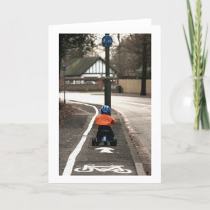 Cycle lane card