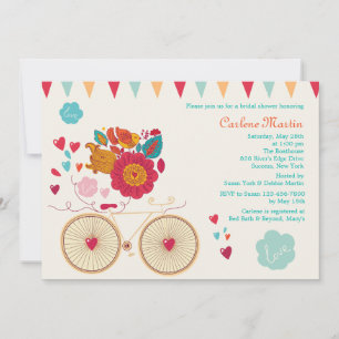 Cycle of Love Bridal Shower Invitation
