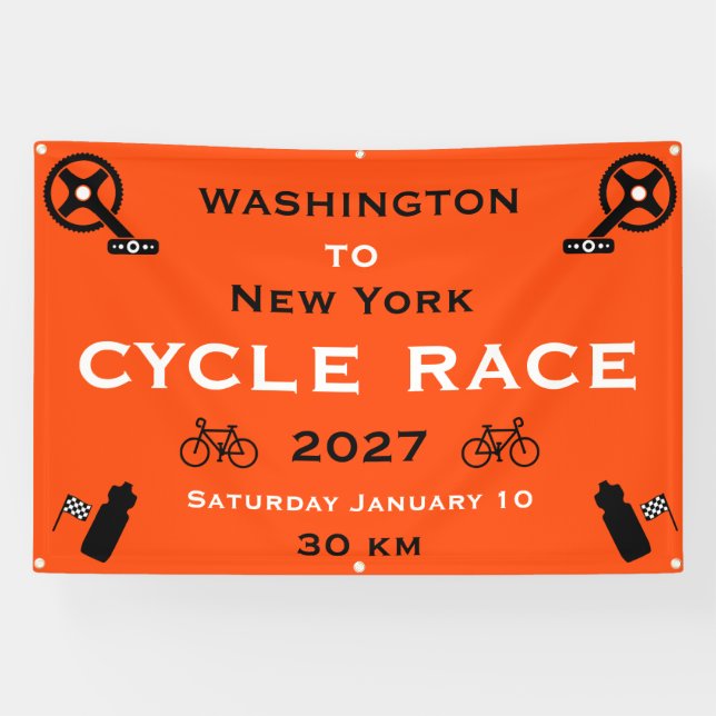 Cycle Race Banner (Horizontal)