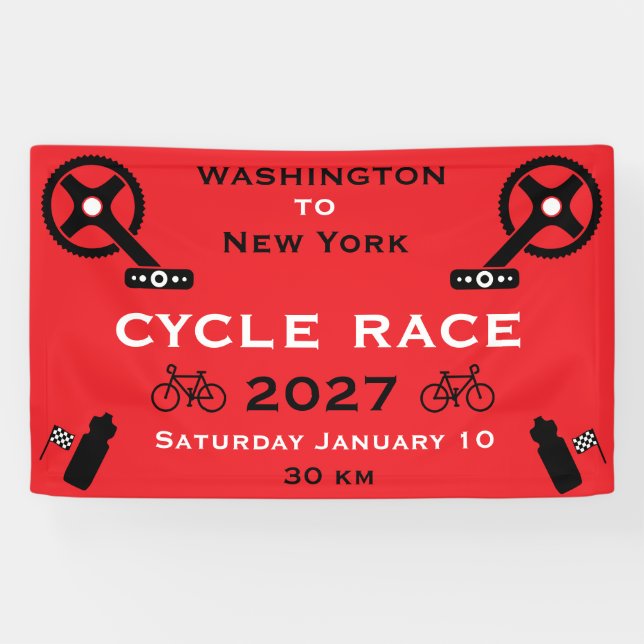 Cycle Race Banner (Horizontal)