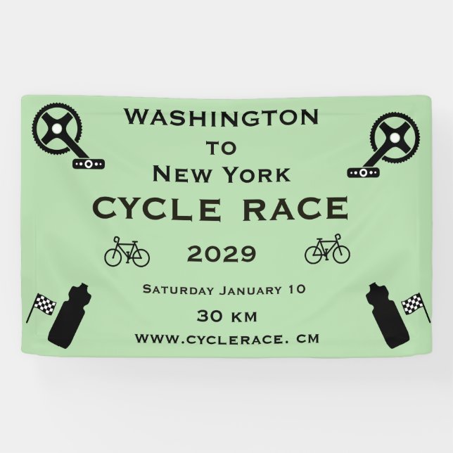 Cycle Race Start Banner (Horizontal)