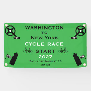 Cycle Race Start Banner