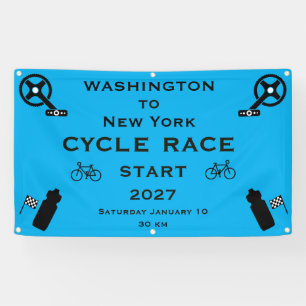 Cycle Race Start Banner