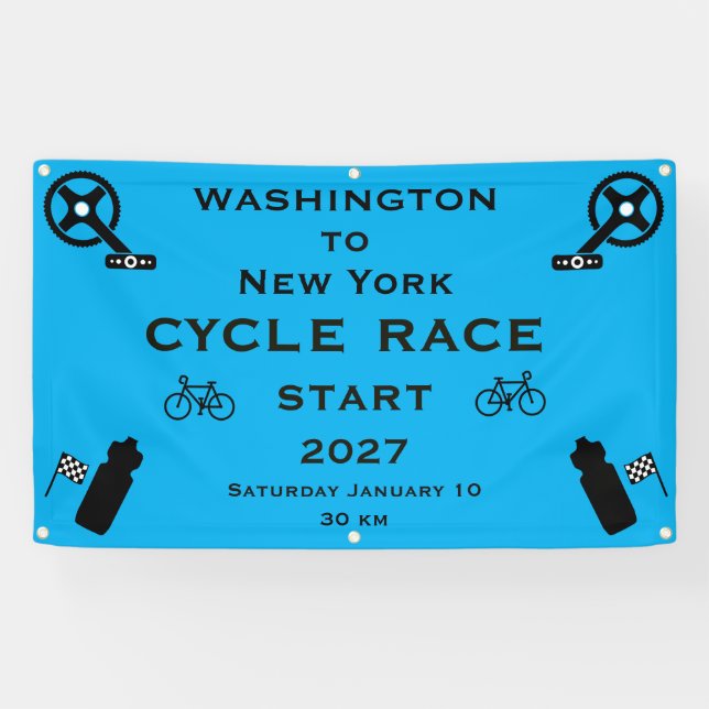 Cycle Race Start Banner (Horizontal)