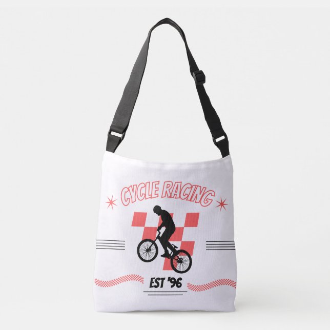 CYCLE RACING CROSSBODY BAG (Front)