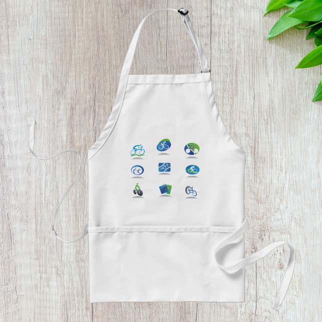 Cycle Racing Icons Standard Apron (Creator Uploaded)