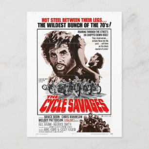 CYCLE SAVAGES POSTCARD