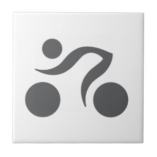 Cycler Freak Ceramic Tile