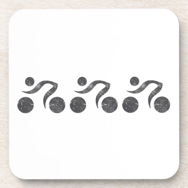 Cyclers in Gray Coaster (Front)