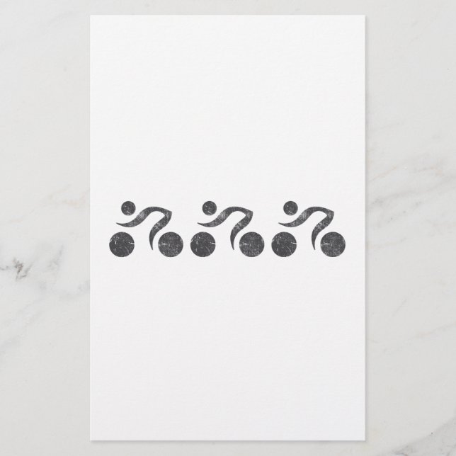 Cyclers in Grey Stationery (Front)