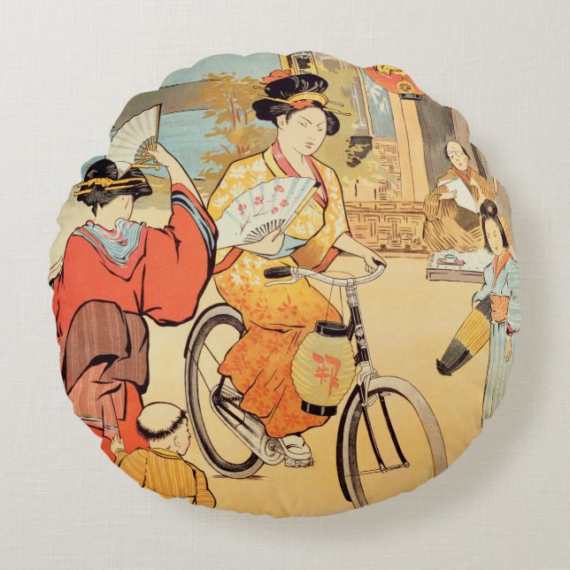 Cycles Clement Pre Saint-Gervais Round Cushion (Front)