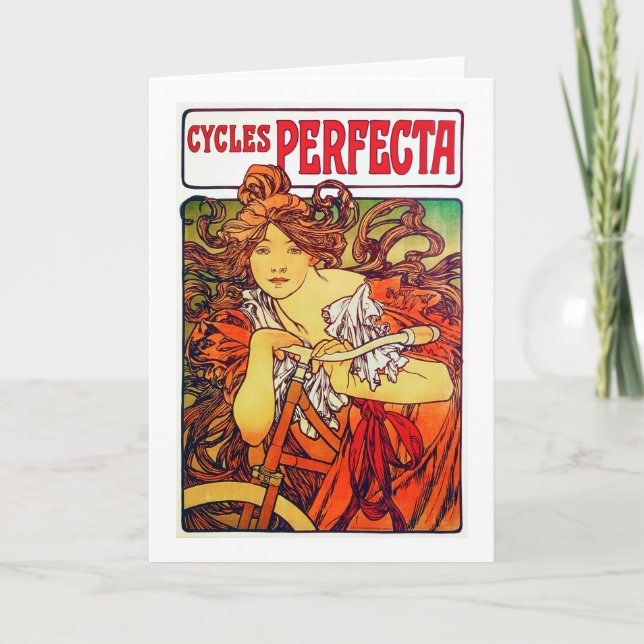 Cycles Perfecta, Mucha Card (Front)