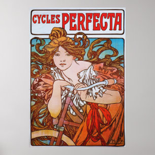 Cycles Perfecta, Mucha Poster