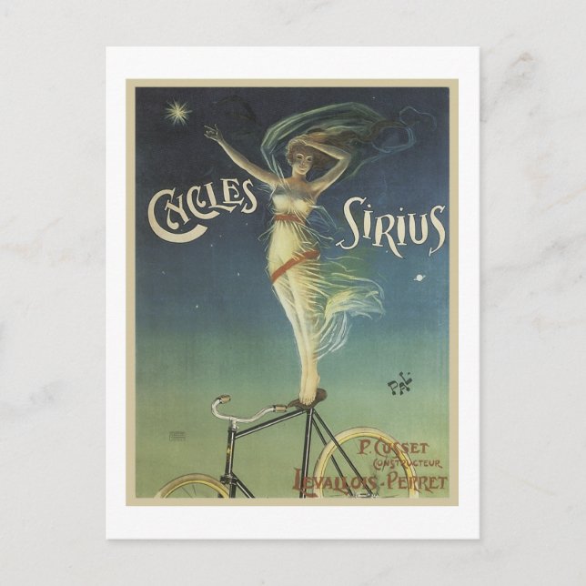 Cycles Sirius Postcard (Front)