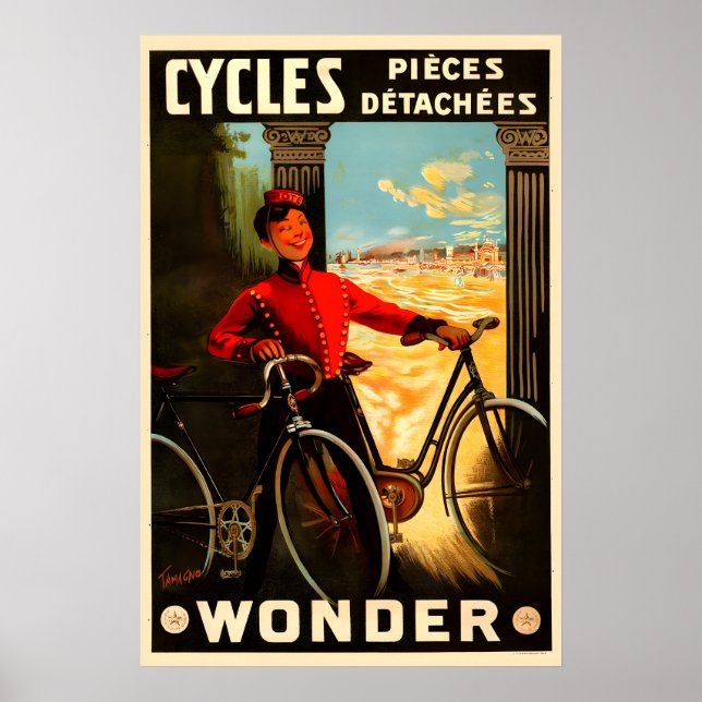 Cycles Wonder Bicycle Poster (Front)