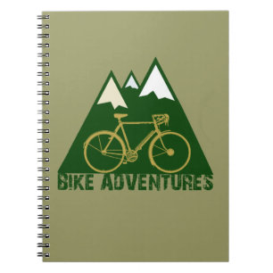 cycling adventure - bikes notebook