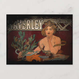 Cycling Advertisement Postcard