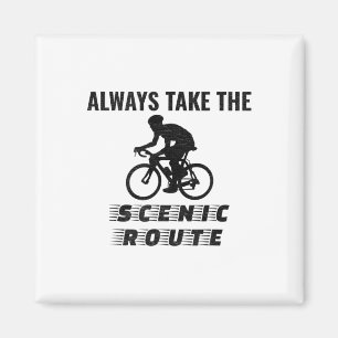 Cycling Always Take The Scenic Route For Mountain Magnet