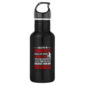 Cycling Art Believe In Yourself 532 Ml Water Bottle