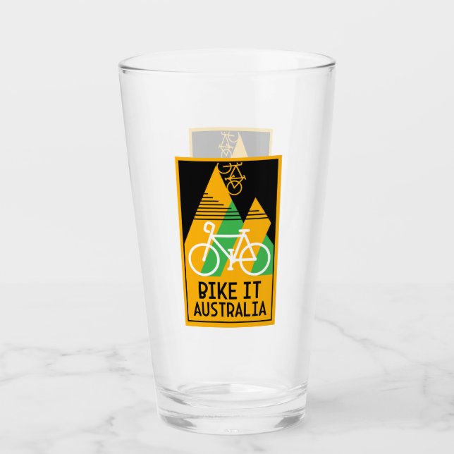Cycling Australia Glass (Front)