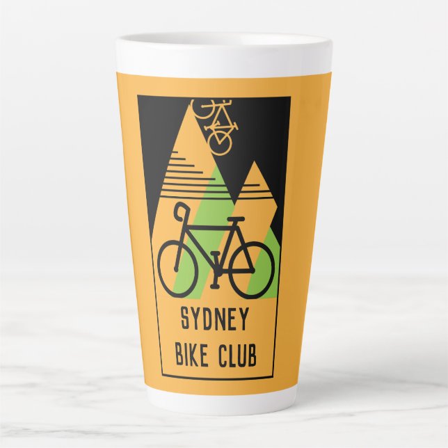 Cycling Australia Latte Mug (Front)