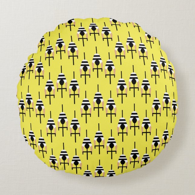 Cycling Australia Round Cushion (Front)