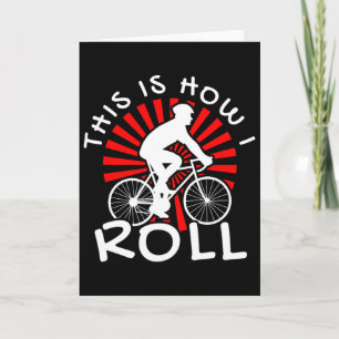 Cycling Bicycle Bike Bmx Biker Cycle Bicyclette To Card