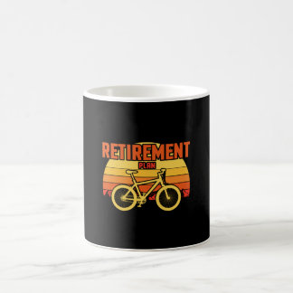 Cycling Bicycle Retirement Plan Funny Coffee Mug